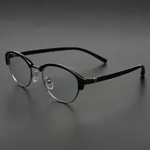 Men Glasses Frame Titanium Eyeglasses Optical Glasses Frame Reading Clear Glasses suit Prescription Eyewear Lenses LY6