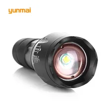 Yunmai светодиодный фонарик с подзарядкой XML T6 linterna фонарь 3800 люмен 18650 батарея для наружного кемпинга мощный светодиодный фонарик