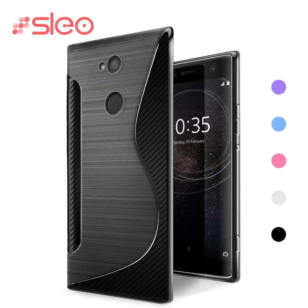 Sleo чехол для sony Xperia XA2 Ультра мягкий силиконовый прозрачный из термополиуретана L2
