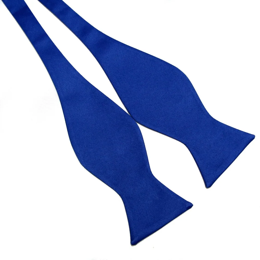 Solid colour bowties Self Tie Men's open bow Ties butterflies necktie neck tie