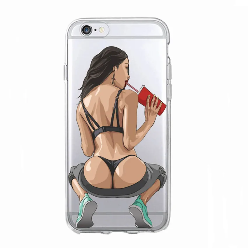 Sexy Hot Girl Summer Twerk It Swag On Soft Clear Phone Case Coque Fundas Fo...