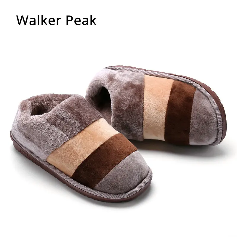 

Winter Slippers Men Plush Warm Home Shoes Indoor Winter Shoes Men Slip On Men Slipeprs WP