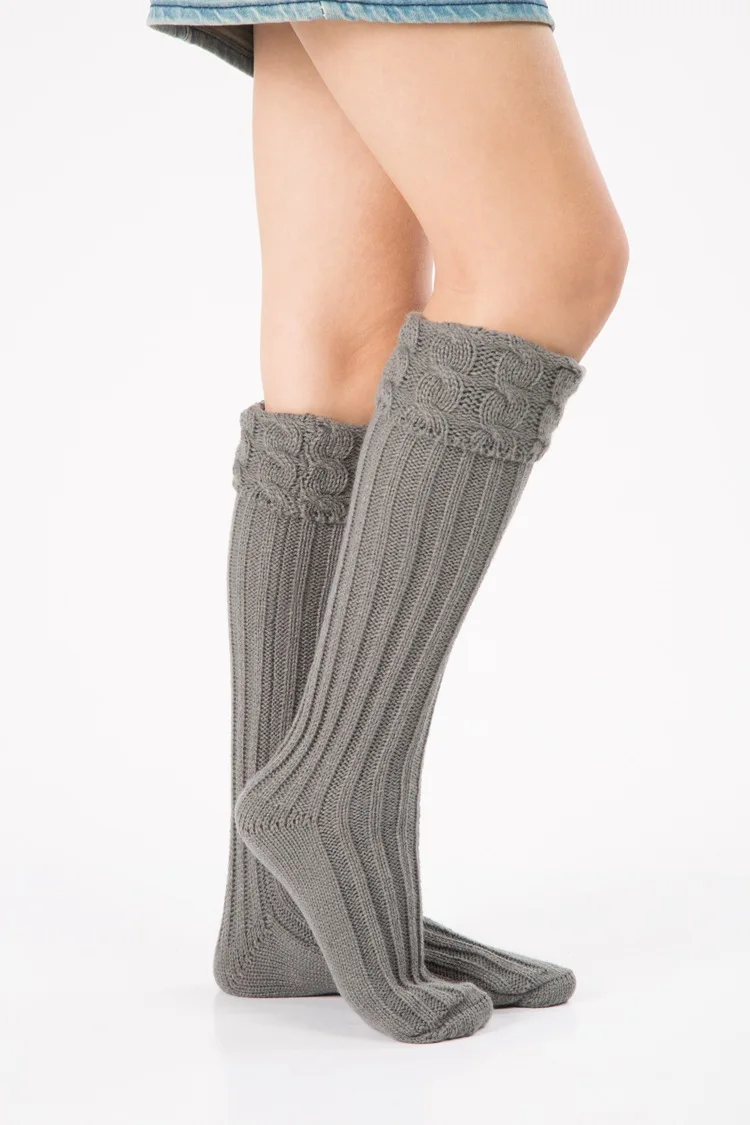 Calcetines para Botas de lluvia, calentadores de piernas largos tejidos a  prueba de agua, Color puro, calcetines para el suelo, calentadores de  piernas, calcetines para Navidad|boot socks|boot cuffslong leg warmers -  AliExpress