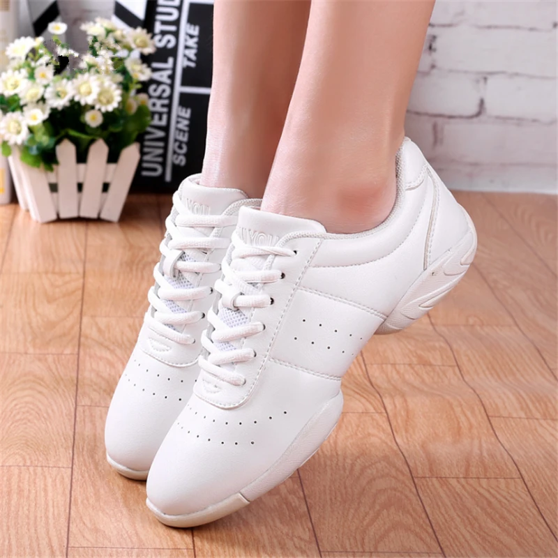 Kopen Vrouwen Ademend Dansschoenen Comfortabele Zachte Bodem Fitness Schoenen Mannen Jazz Schoenen Meisje Professionele Training Sneakers Kind