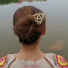 Палочки для волос с язычными узлами