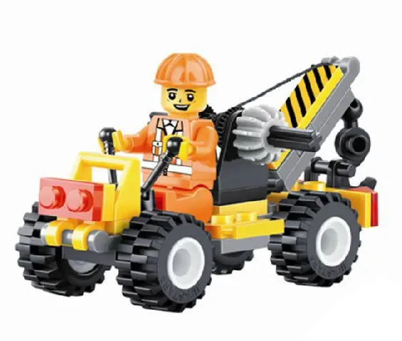 

Sweet home mini assembled puzzle toys 21005 city construction