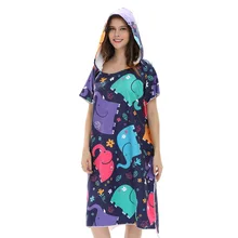 Elephant Printing Changing Robe Bath Towel Soft Fashion Outdoor Adult Hooded Beach Towel Poncho Movemen Bathrobe Towel Bathrobe Elephant Printing Changing Robe Bath Towel Soft Fashion Outdoor Adult Hooded Beach Towel Poncho Movemen Bathrobe Towel Bathrobe