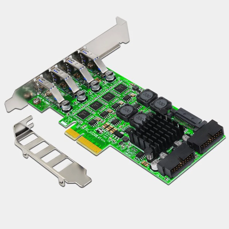H1111Z Add On Card PCI Express USB 3.0 PCI-E 19