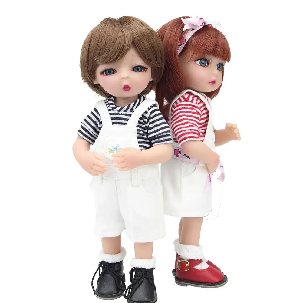 

25cm simulation doll full silicone boy girl toy gift high-grade small doll baby comfort accompanying doll puzzle birthday gift