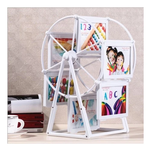 

LBME Photo Frame European Windmill Frame 2 Inch Ferris Wheel Combination 12 Photos