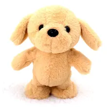 Робот, собака, Звуковое управление, Интерактивная собака, электронные игрушки, плюшевый питомец, Тедди, прогулки, говорящая музыка, игрушки для детей, подарки на день рождения