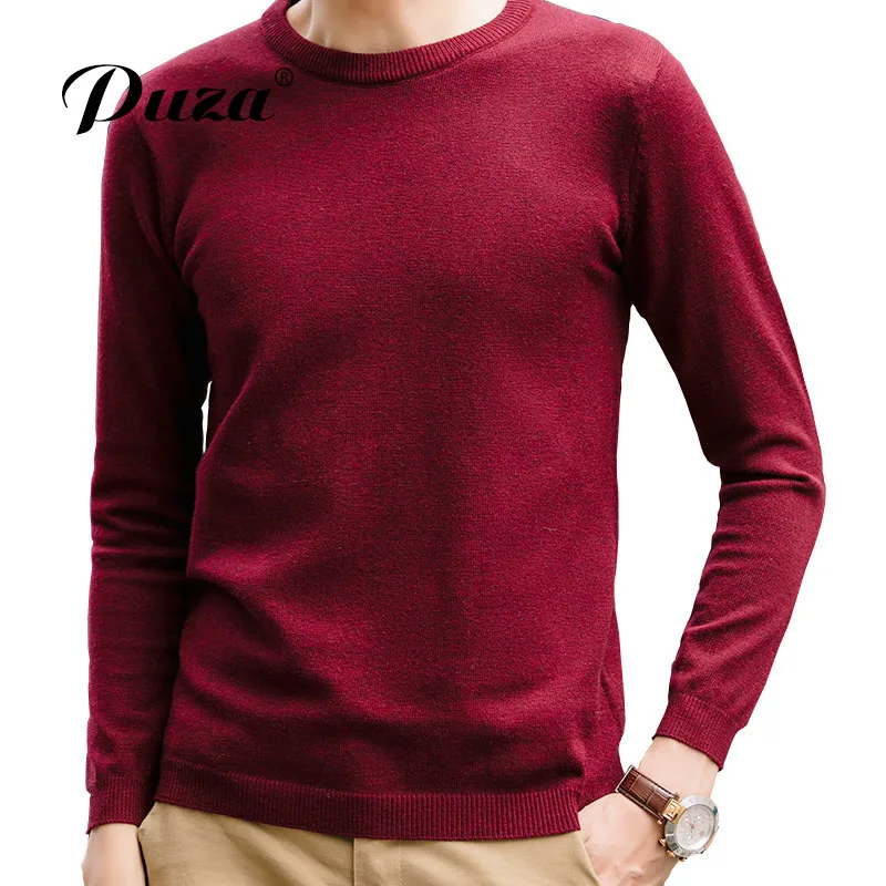 2017Nieuwkomers Herfst Winter Warme O hals font b Sweaters b font Truien Casual Slim Fit Trui