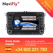 Navifly! 7 «автомобиль радио dvd-плеер gps навигации для skoda роскошный Rapid Fabia octavia VW Модели Авто Polo, Golf, Passat tiguan сиденья RDS BT