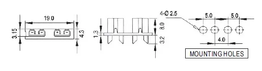 Automotive Blade Fuse Holders Automotive Fuse Holders PCB board holder