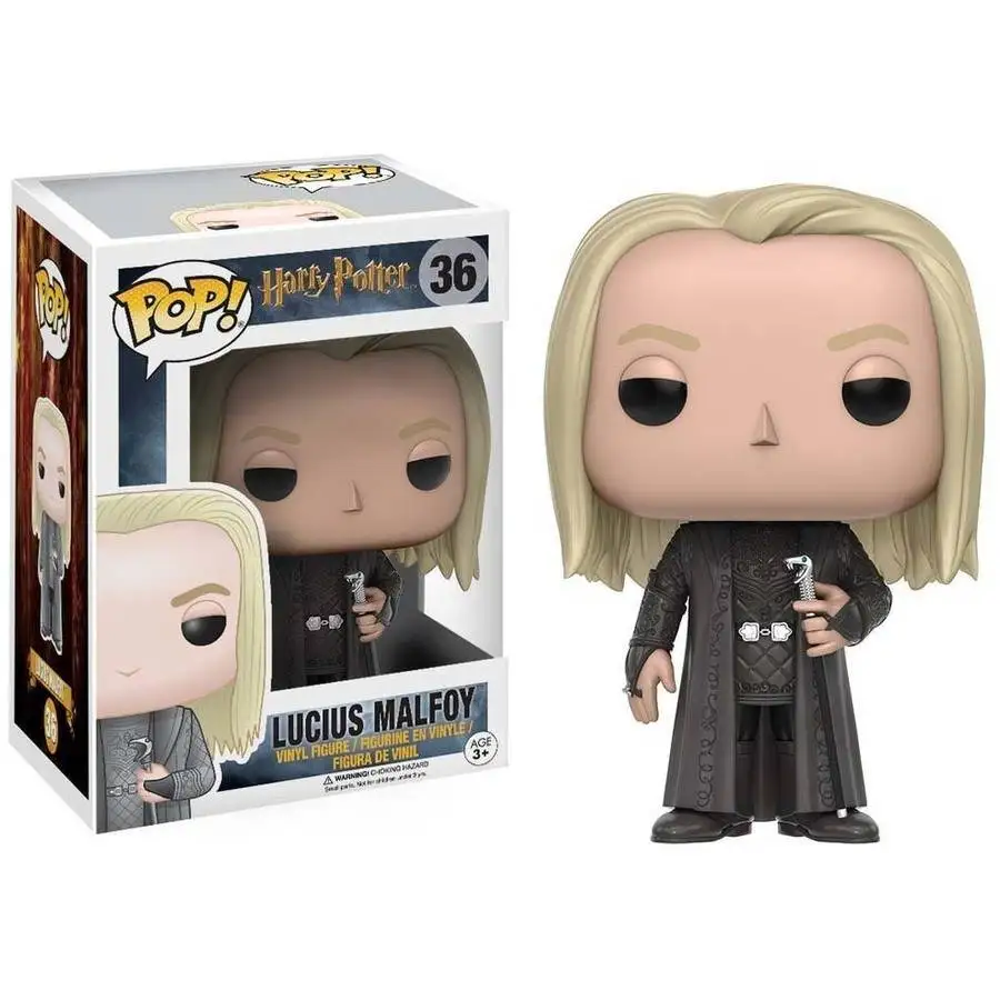 FUNKO POP официальная виниловая фигурка Гарри Поттера Люциуса Малфоя коллекционная