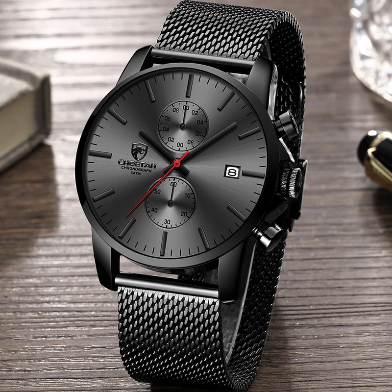 Mens Watches Top Luxury Brand Men Fashion Business Watch Casual Analog Quartz Wristwatch Male Water-4
