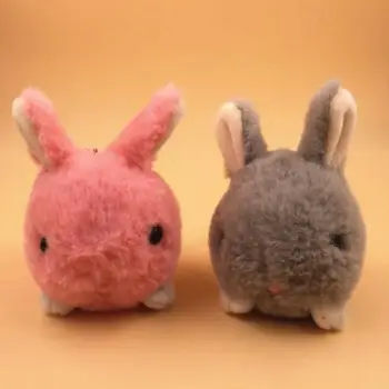 

1 Pc Creative fashion Rabbit Plush Pendant Cartoon Animal Rabbit Stuffed Plush Pendant for kids Plush Toy Doll Gift