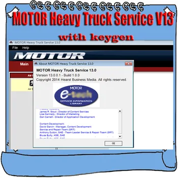 

2019 Hot Sell MOTOR Heavy Truck Service V13 2013 Manual + Unlock Crack Keygen Active