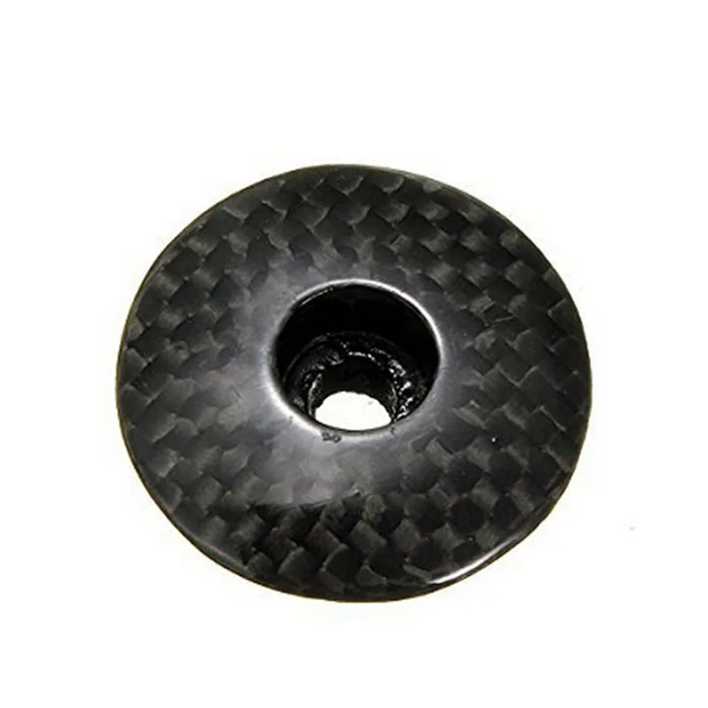 Carbon Fiber Bicycle Headset Caps 1 1/8" Mountain Bike Cycling MTB 28