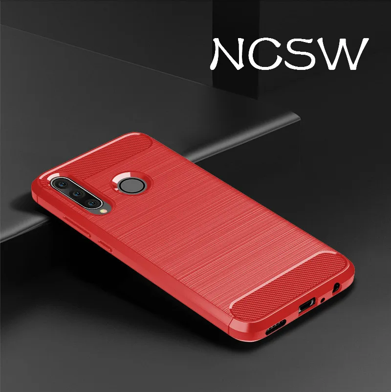 

Shockproof Back Cover for Huawei Mate20 Mate30 Lite P30 P20 Pro P Smart Z Soft TPU Carbon Fiber Case Honor 20 Pro 10i 20i Cover