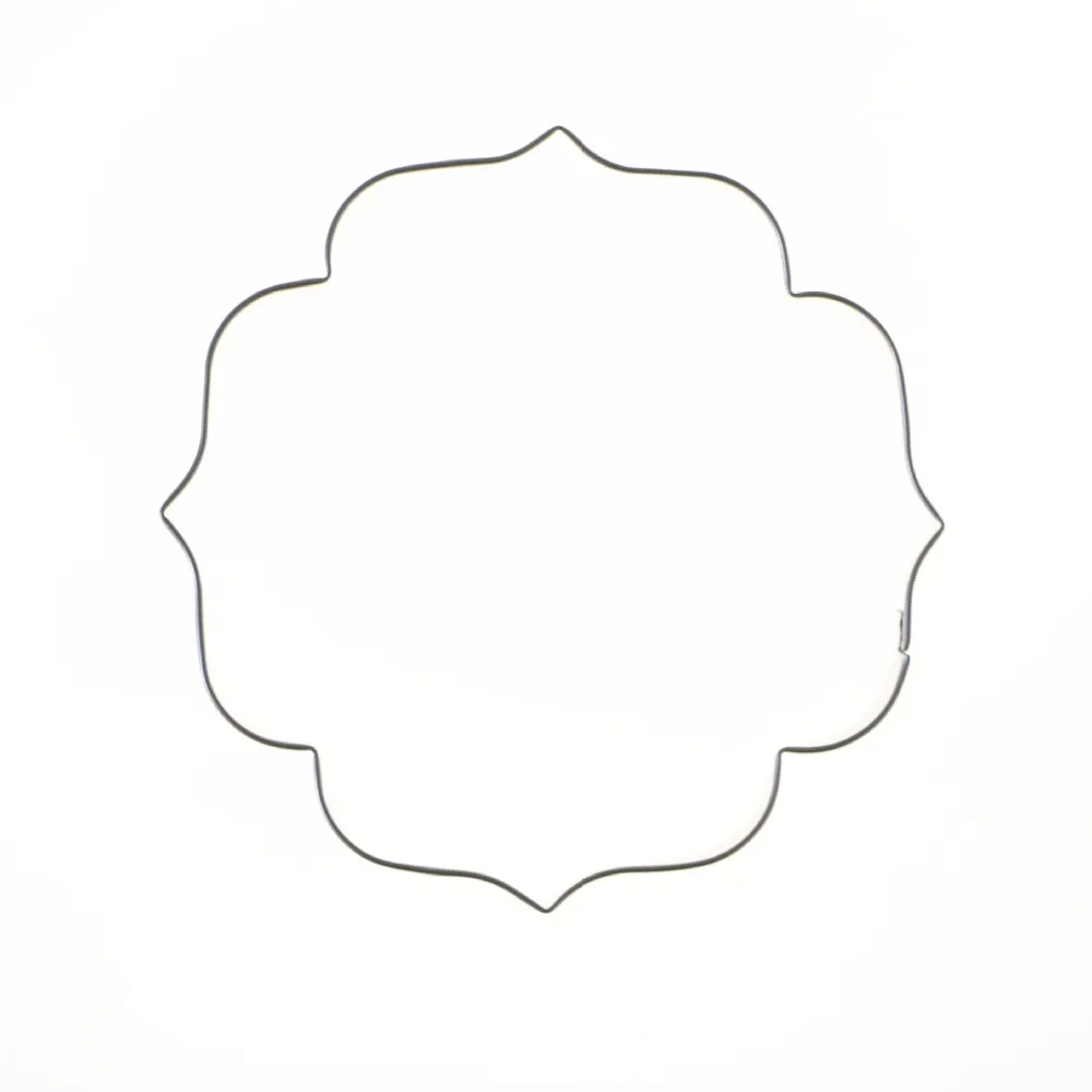

1pcs European style Wedding Frame Metal Cookie Cutters Biscuits Stainless Steel Tools Kitchen Baking tool