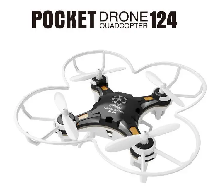 FQ777-124 FQ777 124 Professional micro Pocket Drone 4CH Gyro mini quadcopter RTF RC helicopter Toys Kids Toys F15170