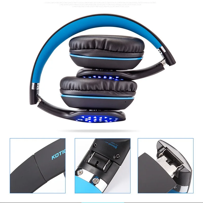 Распродажа! KOTION каждый B3507 Игры Bluetooth наушники стерео Портативный Складная