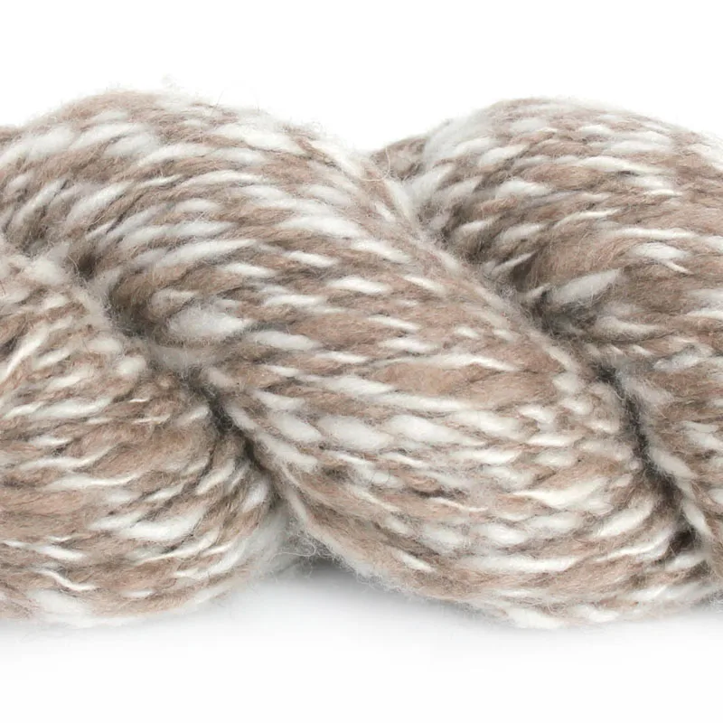 1*50 г Хэнк высокое качество Handspun монгольский кашемир пряжа в 39 цветах мягкие и теплые для одежды - Цвет: 18 Ecru brown twist