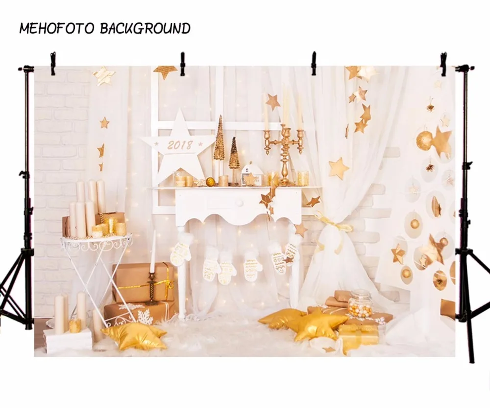 

MEHOFOTO 7x5FT Seamless New Christmas Photography Backdrops Children Photo Background Props Photo Studio F-2887