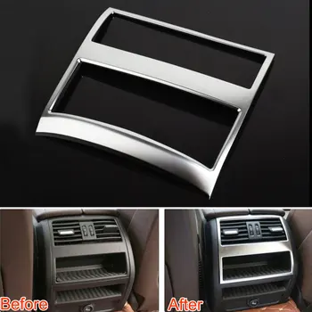 

ABS Armrest Box Rear Air Vent Outlet Cover Trim Frame Decoration Fit For BMW 2011-2015 5 Series F10 520 525 Car Styling Covers