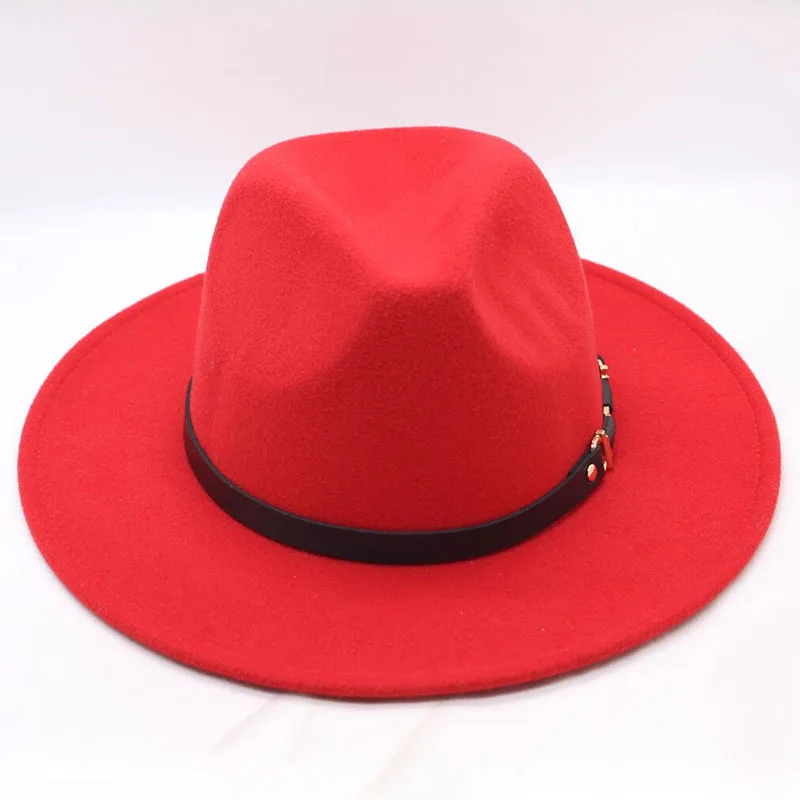 Chapeu Feutre Дизайнерская Женская Шляпа Fedora Для Laday с широкими полями Sombreros, джазовая церковная Кепка, Панама, Шляпа Fedora