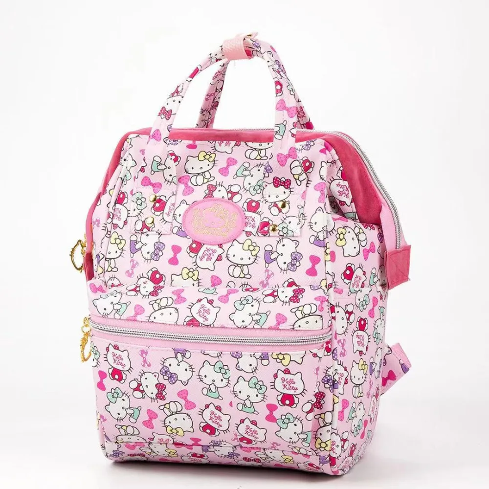 Милый Hello kitty рюкзак сумка школьная сумка кошелек KX-B3308