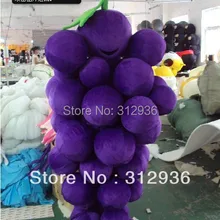 Виноград талисман костюмы для взрослых Рождество Хэллоуин костюмированное платье костюм 2019New