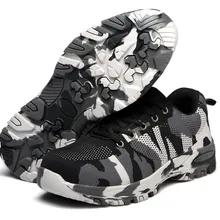 Военные тактические сапоги для мужчин на открытом воздухе с круглым носком кроссовки Мужская безопасная обувь военные пустыни повседневная обувь Большие размеры 36-48