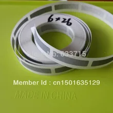 Размер 6 мм* 26 мм USD15/1000 шт. скретч-карта маркировки