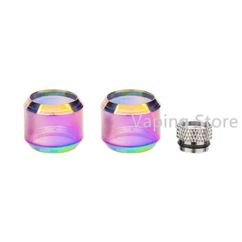 

VooPoo UFORCE T1 T2 Tank 5ml Extension Kit One Adapter Two Rainbow Bulb Glass