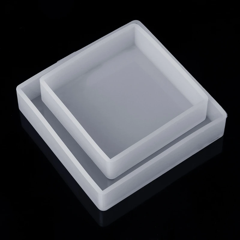 Silicone Mold DIY Square Rectangle Exopy Resin Mirror Crafts Jewelry Decoration Silicone Mold DIY Square Rectangle Exopy Resin Mirror Crafts Jewelry Decoration