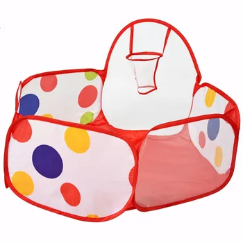 

2018 Summer New Children Folding Portable Ocean Balls Pit Pool Play Tent Outdoor Indoor Fun Play Game Toy Tent House Ball Pool