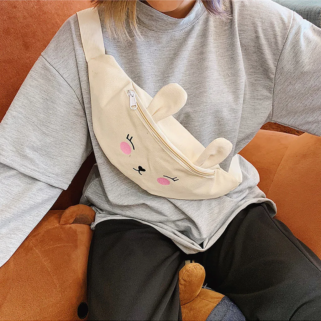 Детская сумка через плечо с изображением Джокера; модная милая сумка на пояс с принтом животных; сумка на пояс с регулируемым ремешком; сумки-мессенджеры для улицы;# S