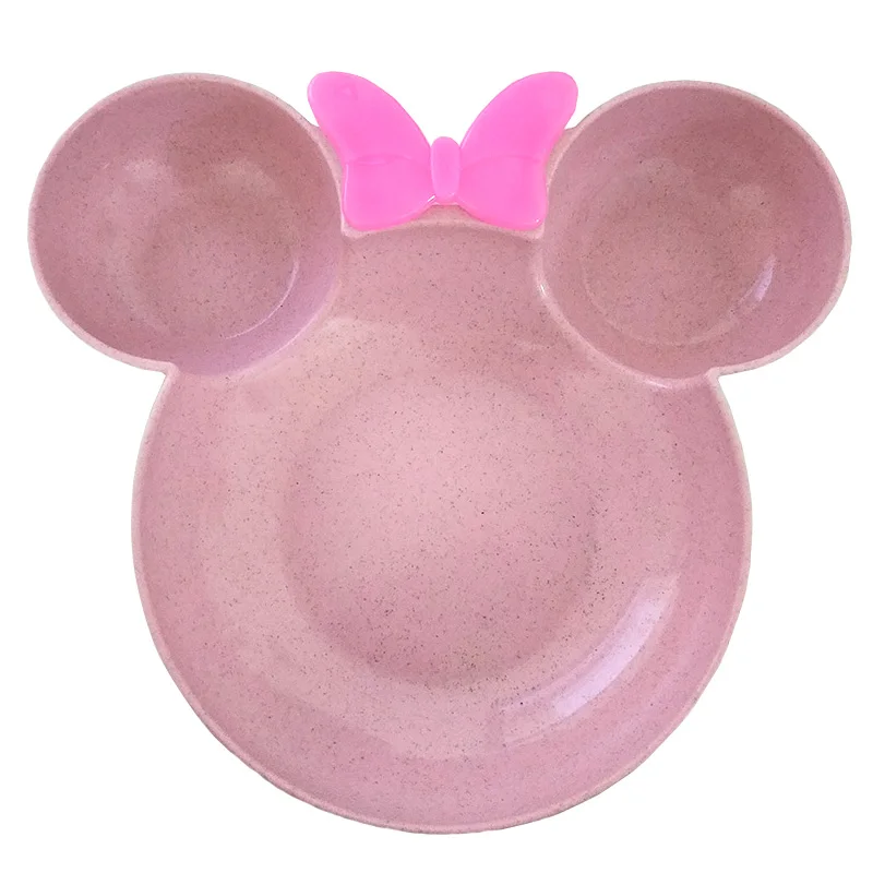 Wheat straw kids dinnerware set children dinner dish baby feeding bowl children cartoon tableware set with box Wheat straw kids dinnerware set children dinner dish baby feeding bowl children cartoon tableware set with box