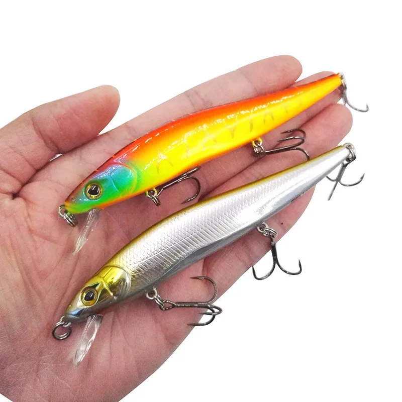 

1PCS Quality Professional Hard Bait 11cm 14g Floating Minnow Fishing Lure Wobbler Bass Pike Artificial Lures Crankbait Tackle