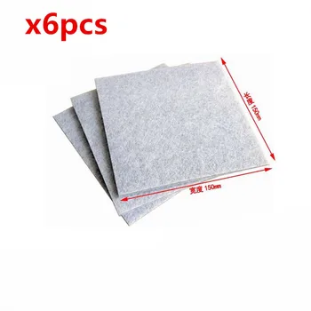 

6Pcs/Lot Vacuum Cleaner HEPA Filter for Philips Electrolux Replacement Motor filter cotton filter wind air inlet outlet fIlter