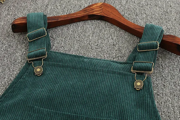 Новинка летняя женская Вельветовая юбка на подтяжках в стиле преппи|skirt