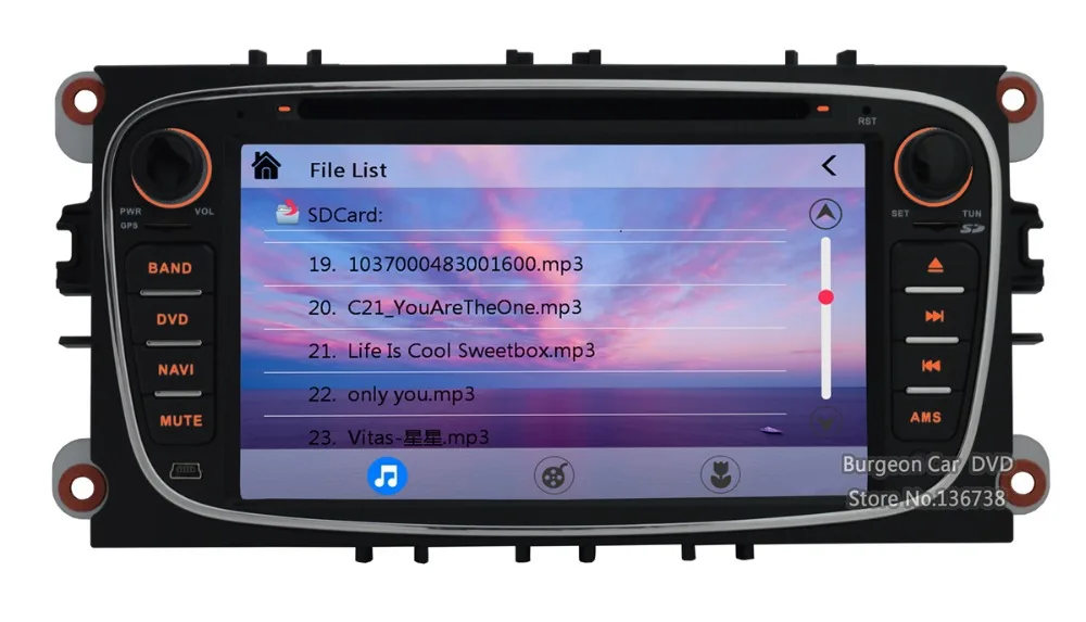 Top Car DVD Player GPS Navigation System SAT NAV WiFi 3G FOR FORD FOCUS C S MAX S-Max C-Max MONDEO GALAXY USB Radio Bluetooth 2