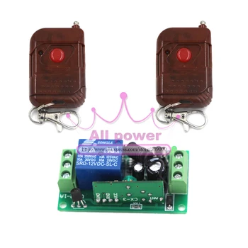 

1CH wireless remote control switch 315mHZ 433mHZ RF transmitter Reiceiver Controller 1key learning code