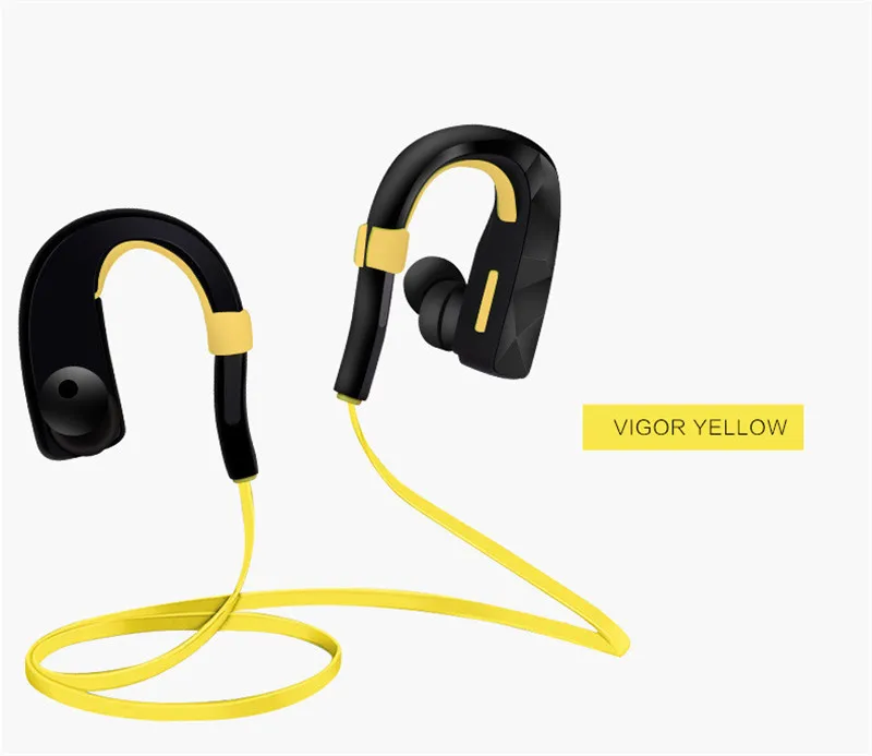 New Style Wireless Stereo 4.0 Bluetooth Headsets sweatproof Noise Cancelling with Microphone Earplugs Neckband type PE12 (23)