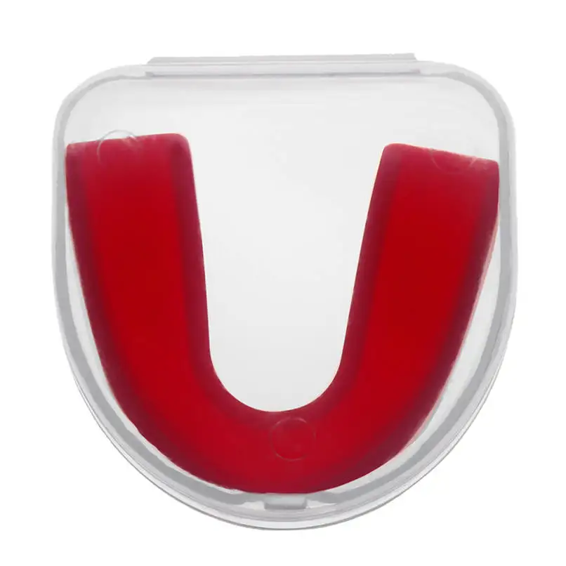 Boxeo Protector bucal Shield dientes Protector boca guardia pieza de Rugby de boxeo de seguridad deportes #2D13