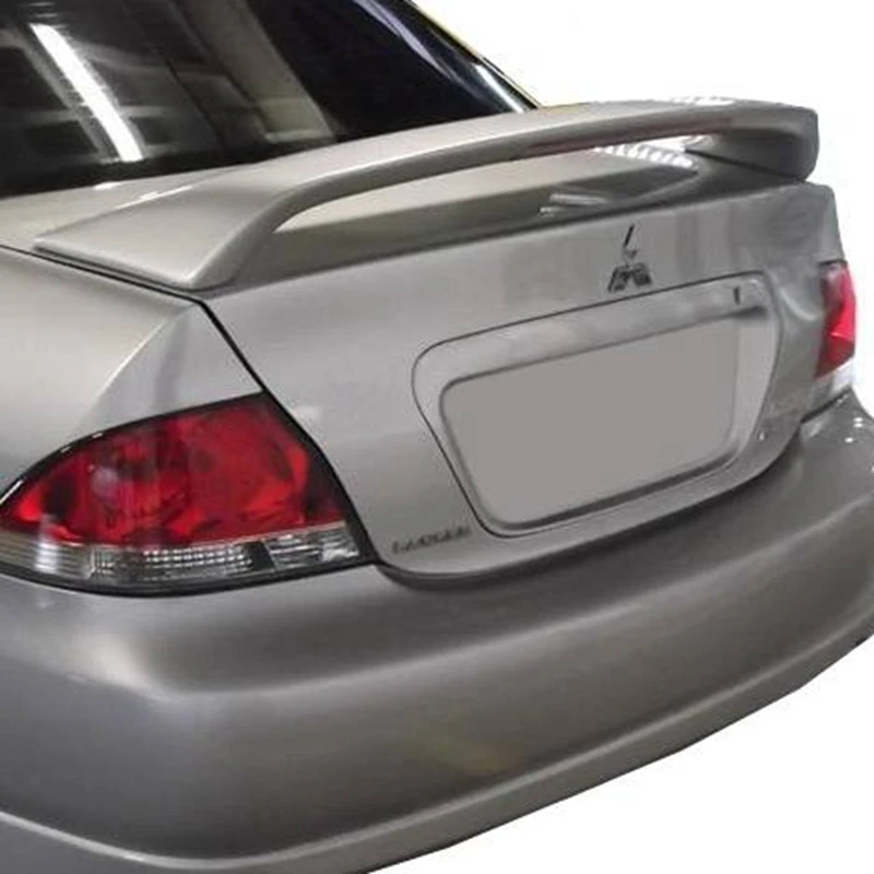 Для mitsubishi Lancer спойлер 2005 2009 Высокое качество абс материал заднее крыло