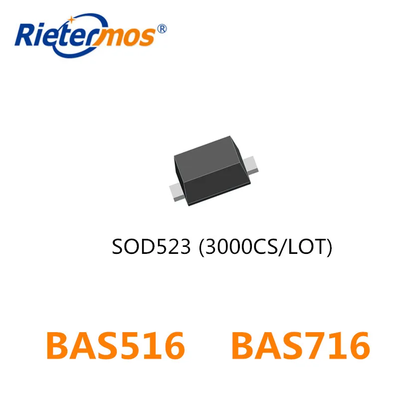 

Оригинальный BAS516 SOD523 SOD-3000 CJ, 523 шт.