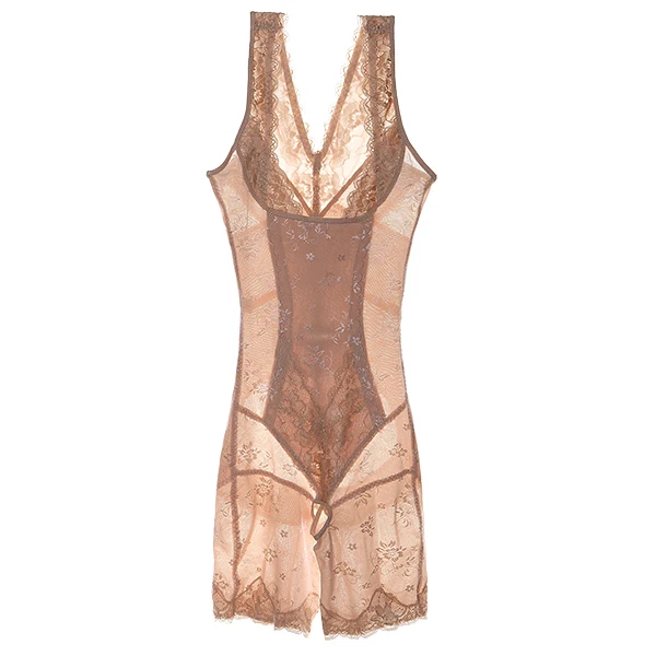 Женщины Кружева Bodysuits Ноги Shaper тела Корректирующее белье Сексуальное похудения